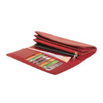 Multifunctional Leather Magnetic Long Wallet For Women's SB-W216 | Premium