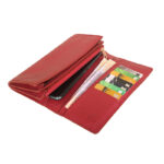 Multifunctional Leather Magnetic Long Wallet For Women's SB-W216 | Premium