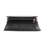 Multifunctional Woven Pattern Leather Magnetic Long Wallet For Women’s SB-W213 | Premium