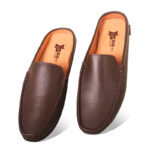 Plain Leather Half Shoes For Men SB-S702 | Budget King