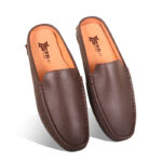 Plain Leather Half Shoes For Men SB-S702 | Budget King