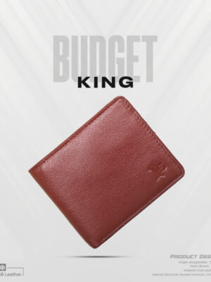 Classic Black Leather Short Wallet SB-W228