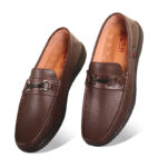 Laser Cut Design Casual Comfort Leather Shoes For Men SB-S730