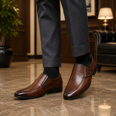Elegant Style Leather Formal Shoes SB-S716