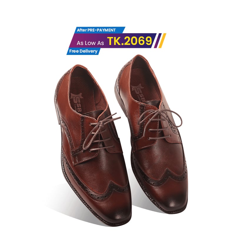 Elegant Style Leather Oxford Shoes SB-S735 | Premium