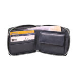 Zippered Bi-fold Slim Wallet SB-W223 | Premium