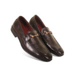 Luxury Crocodile-Embossed Penny Formal Shoes For Men SB-S733