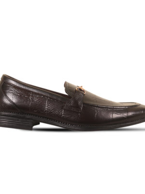 Luxury Crocodile-Embossed Penny Formal Shoes For Men SB-S733