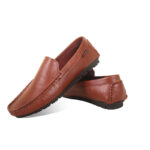 Elegance Medicated Leather Loafer Shoes For Men SB-S754