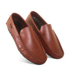 Elegance Medicated Leather Loafer Shoes For Men SB-S754