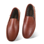 Elegance Medicated Leather Loafer Shoes For Men SB-S754
