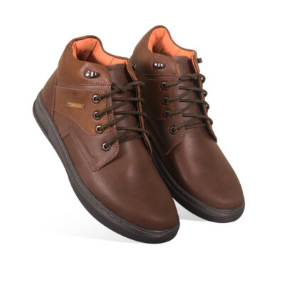 Oil Pull Up Leather Lace-up Boot CB004