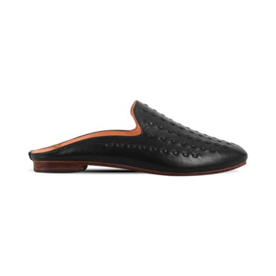 Braided Design Leather Half Shoes For Men SB-S765