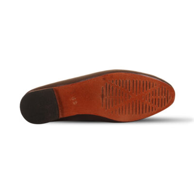 Braided Design Leather Half Shoes For Men SB-S766