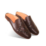 Braided Design Leather Half Shoes For Men SB-S764