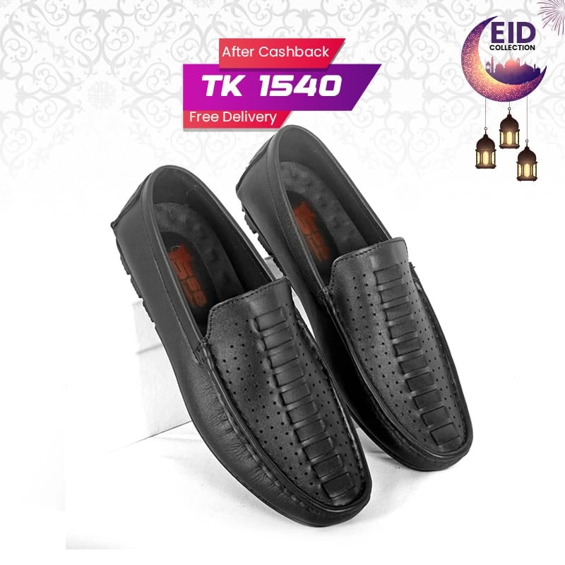 Elegance Medicated Leather Loafers SB-S540