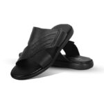 Stylish Leather Slip-On Sandal For Men SB-S796