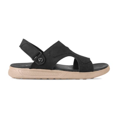 Nubuck Leather Adjustable Strap Casual Sandal For Men SB-S819