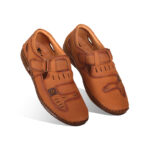 Brown Leather Sacchi Shoes For Men SB-S845