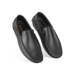 Elegance Medicated Leather Loafer Shoes For Men SB-S865