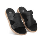 Nubuck Leather Adjustable Strap Casual Sandal For Men SB-S866