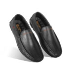 Laser Cut Design Leather Loafer For Men SB-S878