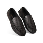Laser Cut Design Leather Loafer For Men SB-S880