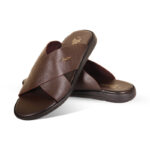 Stylish Leather Slip-On Sandal For Men SB-S803