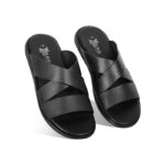 Stylish Leather Slip-On Sandal For Men SB-S813