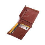 Classic Black Leather Short Wallet SB-W228