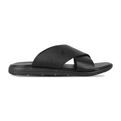 Stylish Leather Slip-On Sandal For Men SB-S802