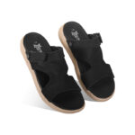 Nubuck Leather Adjustable Strap Casual Sandal For Men SB-S819