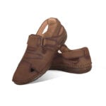Brown Leather Sacchi Shoes For Men SB-S840