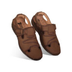 Brown Leather Sacchi Shoes For Men SB-S843