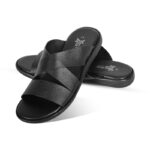 Stylish Leather Slip-On Sandal For Men SB-S813
