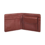 Classic Black Leather Short Wallet SB-W228