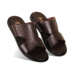 Stylish Leather Slip-On Sandal For Men SB-S797