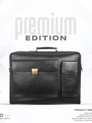 Classic Leather Executive Office Bag SB-LB490