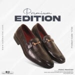 Luxury Crocodile-Embossed Penny Formal Shoes For Men SB-S733