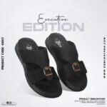 Nubuck leather Buckle Slip-On Sandal For Men SB-S857