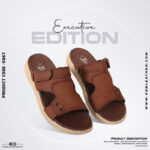 Nubuck Leather Adjustable Strap Casual Sandal For Men SB-S867