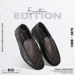 Laser Cut Design Leather Loafer For Men SB-S875