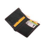 Woven Leather Small Card Wallet SB-W231