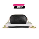 Embossed floral design Leather Shoulder Bag For Women SB-HB554