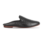 Braided Design Leather Half Shoes For Men SB-S889