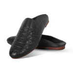 Braided Design Leather Half Shoes For Men SB-S888