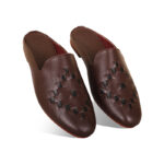 Braided Design Leather Half Shoes For Men SB-S891