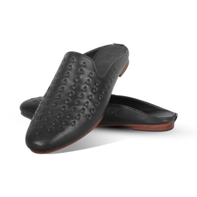 Braided Design Leather Half Shoes For Men SB-S889
