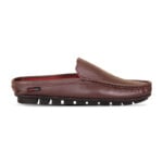 Classic Plain Leather Half Shoes For Men SB-S911