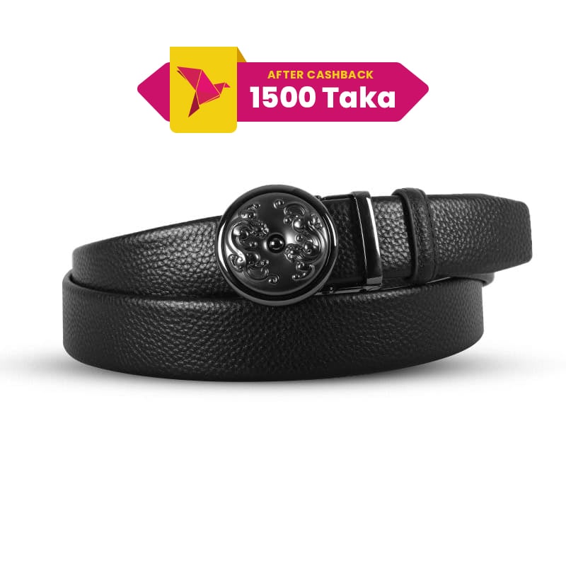 Stylish Buckle Leather Gear Belt For Men SB-IB068